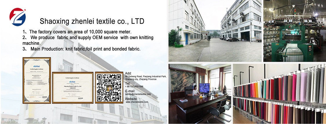 Shaoxing Zhenlei Textile Co., Ltd. linea di produzione del produttore