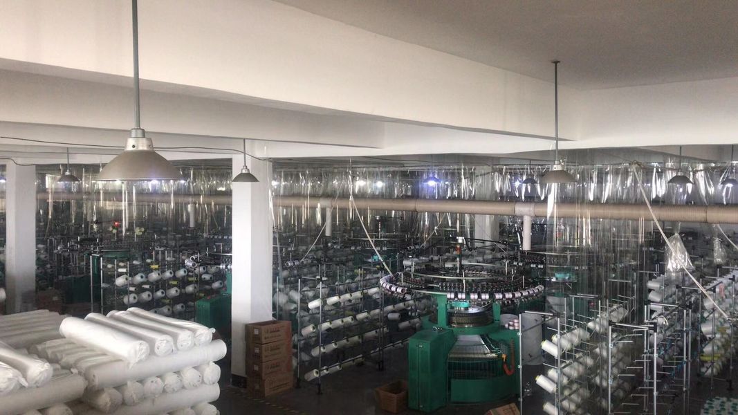 Shaoxing Zhenlei Textile Co., Ltd. linea di produzione del produttore