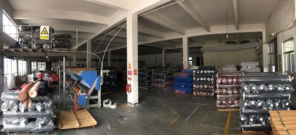 Shaoxing Zhenlei Textile Co., Ltd. linea di produzione del produttore