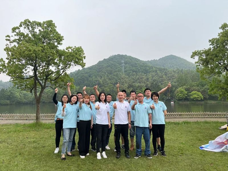 Shaoxing Zhenlei Textile Co., Ltd. linea di produzione del produttore