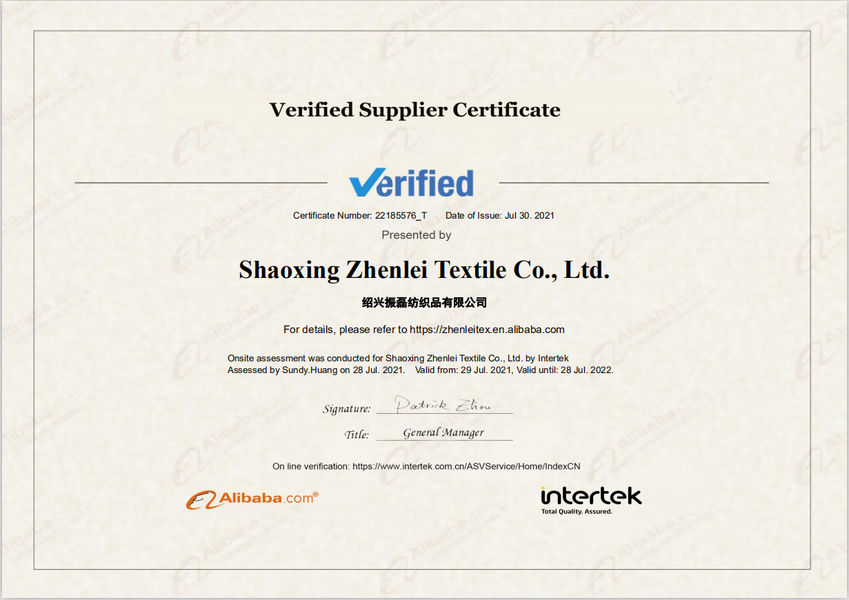 Porcellana Shaoxing Zhenlei Textile Co., Ltd. Profilo Aziendale