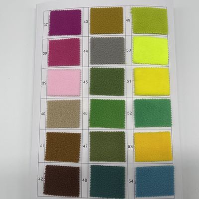 2 Sides Brushed Polar Fleece Fabric For Women Jacket Vast 100% Polyester Dyed 160gsm Warm