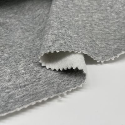 Knit Navy Fabrilogy French Terry Brushed Fabric For Apparel