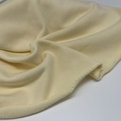 French Terry Brush Cotton Fleece Fabric  Soft Warm Anti Pilling