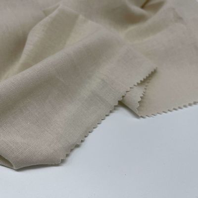 High Wrinkle Resistance Linen Viscose Fabric Solid  55 Linen 45 Viscose Fabric Home Textile