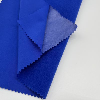 Thick Polyester Spandex Soft Shell Fabric Textile High Breathability
