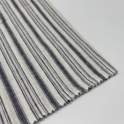 Yarn dyed Linen Viscose Fabric A4 Size 143cm 195gsm 70% Linen 30% Rayon S15-040