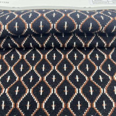 Medium Jacquard Cable Knit Fabric Cloth Home Textile 49%R 24%N 24%P 3%SP 150CM 360GSM F01-051