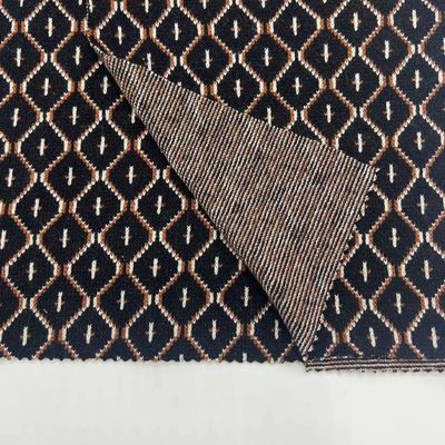 Medium Jacquard Cable Knit Fabric Cloth Home Textile 49%R 24%N 24%P 3%SP 150CM 360GSM F01-051