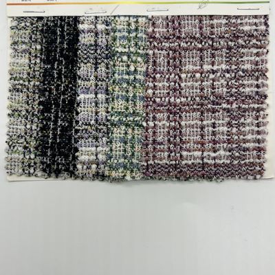 Medium GSM Knitting Jacquard Fabric Cotton Polyester Assorted  F02-088