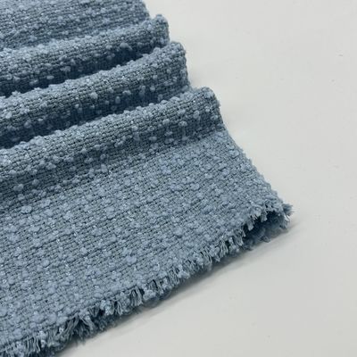 Checkered Medium Weight Tweed Fleece Fabric 100% Polyester 149CM 498GSM S08-048