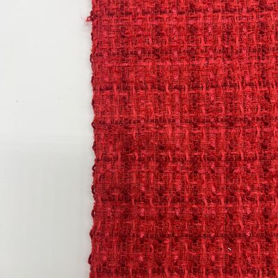 UV Resistant Medium Weight Tweed Cotton Fabric 100% Polyester 152CM 304GSM S08-058