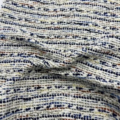 Low Shrinkage Tweed Woven Fabric Colors 100% polyester 148cm 425gsm S08-065