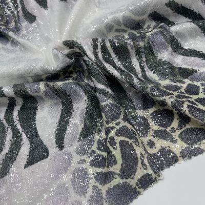 Sequins Sparkling Glitter Vinyl Fabric For Embroidery M13-011