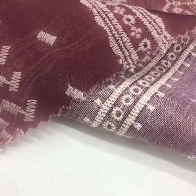 100% Cotton Embroidery Fabric Cloth For Embroidery Pattern M04-LK009