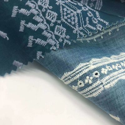 100% Cotton Embroidery Fabric Cloth For Embroidery Pattern M04-LK009