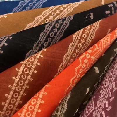 100% Cotton Embroidery Fabric Cloth For Embroidery Pattern M04-LK009