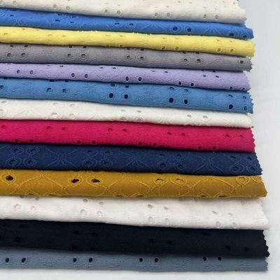Eco Friendly Knitting Jaquard  Sports Jersey Fabric Home Textile Medium GSM F02-034