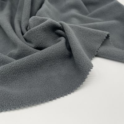 2 Sides Brushed Polar Fleece Fabric For Women Jacket Vast 100% Polyester Dyed 160gsm Warm