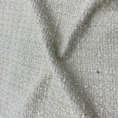 Medium Weight Wool Tweed Fabric High Durability 90%Polyester 10%Wool 145cm 402gsm S08-052
