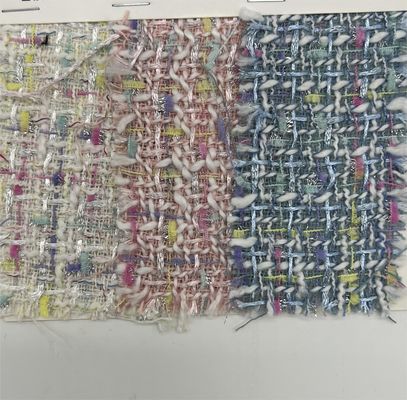 60 Inches Classic Tweed Woven Fabric 100% Polyester 147cm 289gsm S08-054