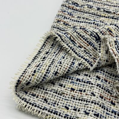 Low Shrinkage Tweed Woven Fabric Colors 100% polyester 148cm 425gsm S08-065