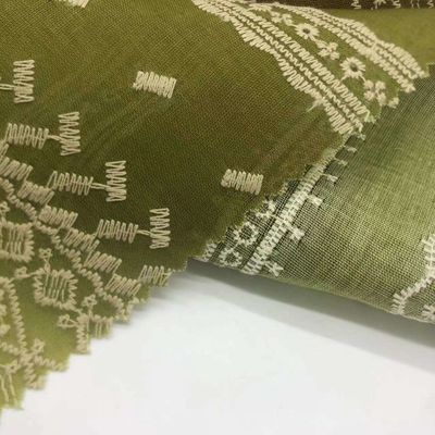100% Cotton Embroidery Fabric Cloth For Embroidery Pattern M04-LK009